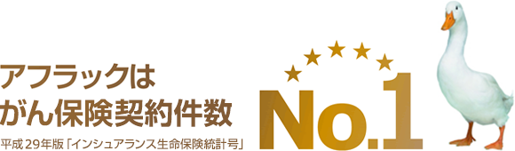 アフラックはがん保険契約件数No.1 平成27年版「インシュアランス生命保険統計号」