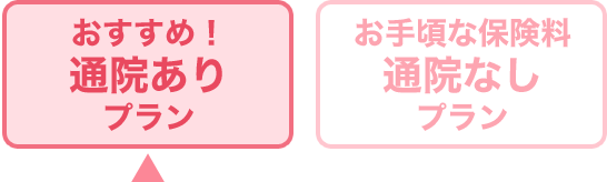 おすすめ!通院ありプラン