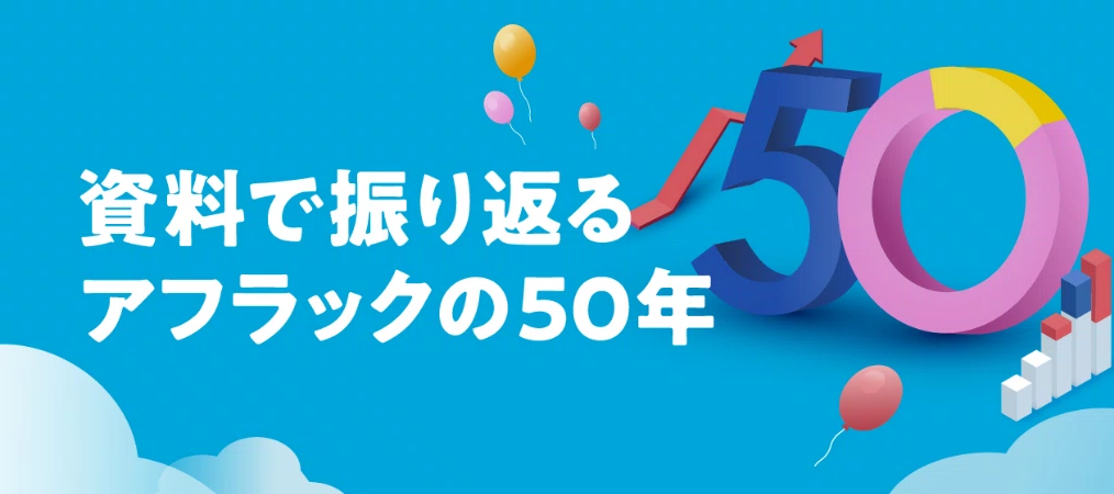 資料で振り返るアフラックの50年