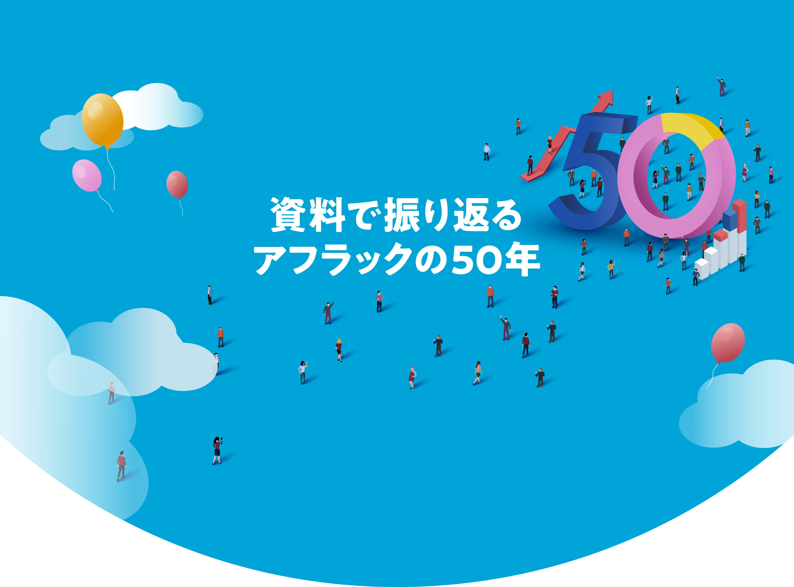 資料で振り返るアフラックの50年