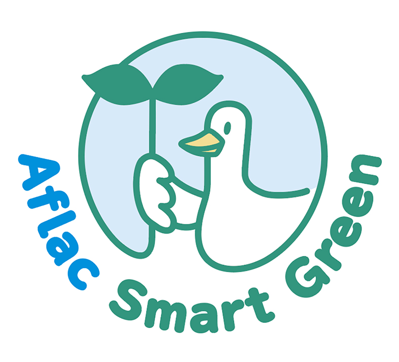 Aflac Smart Greenダック