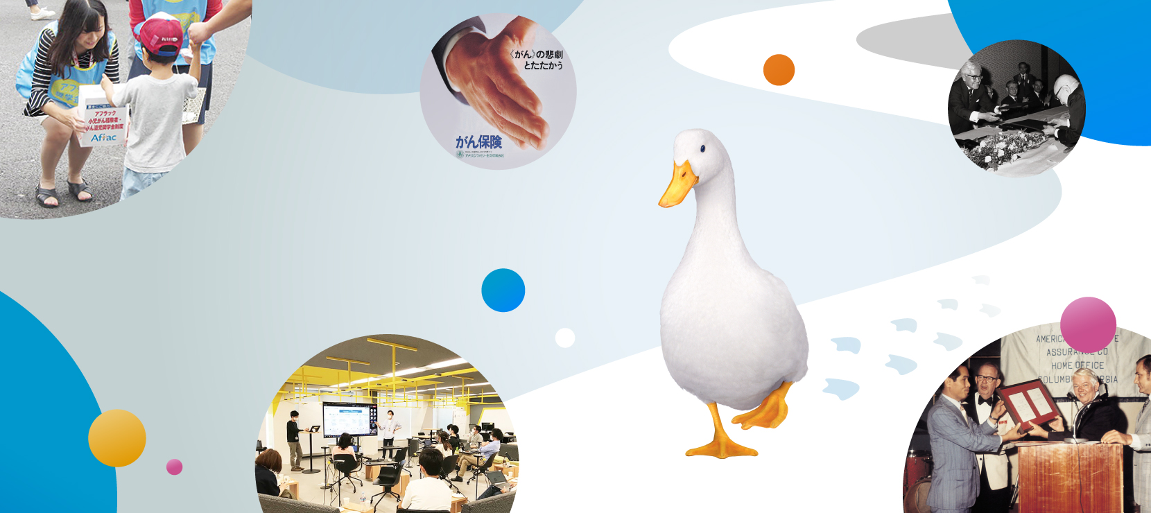 アフラックの軌跡 アフラックダック